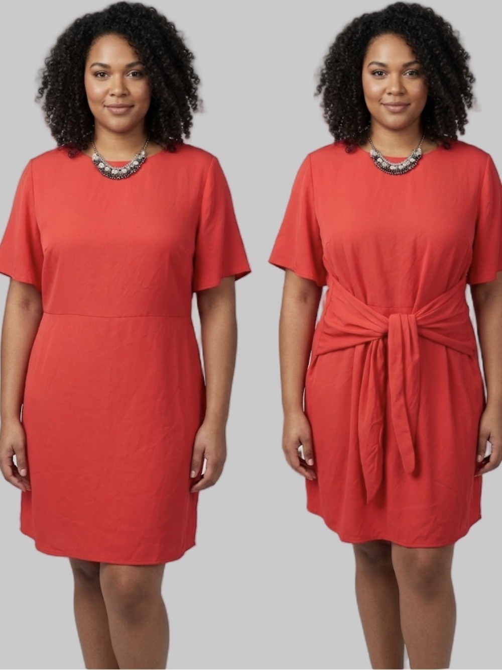 GEORGE Red Short Sleeve Dress Women's XL